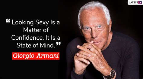 giorgio armani famous quotes.